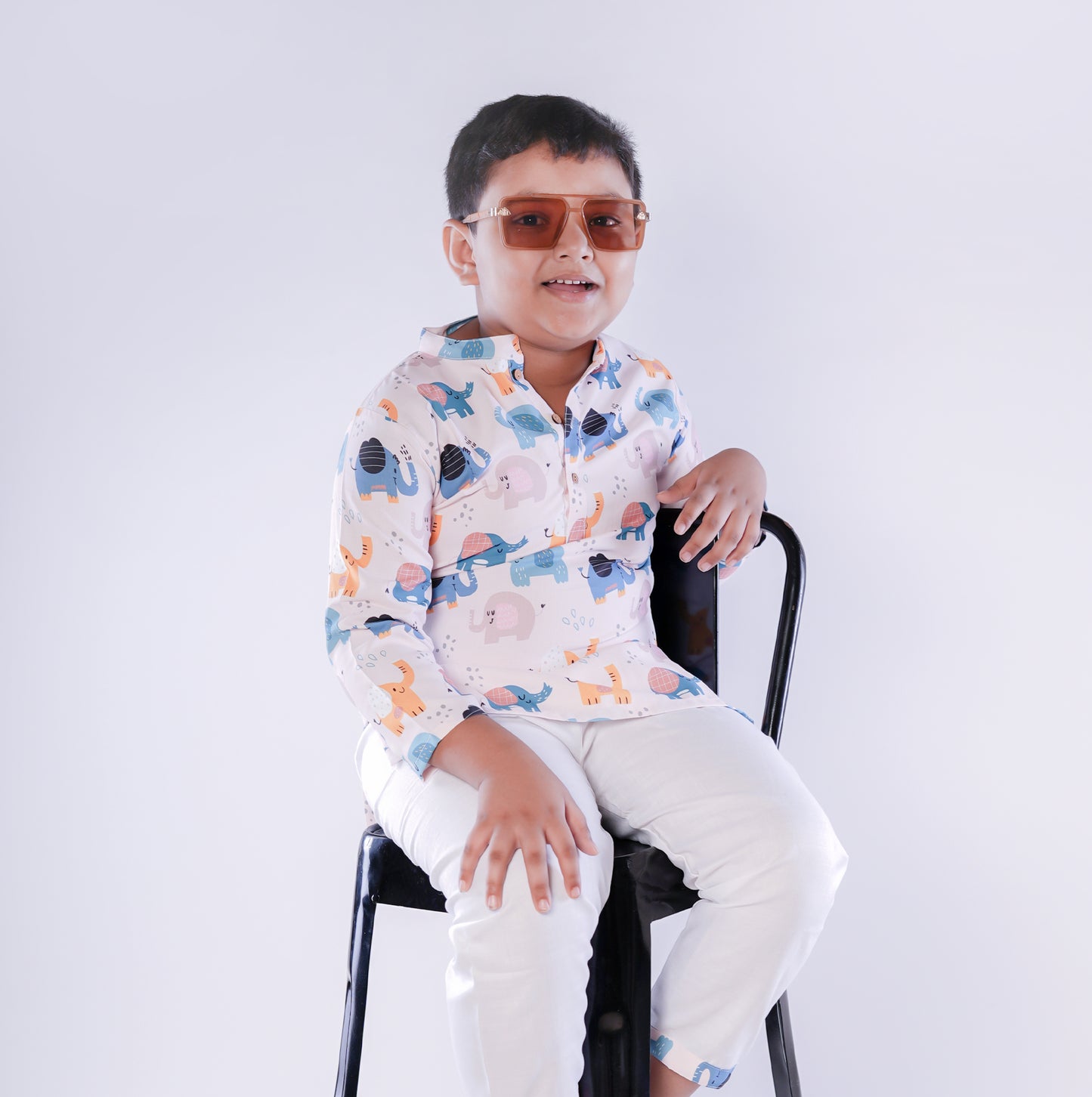 Safari Fun Kurta-Pajama Set