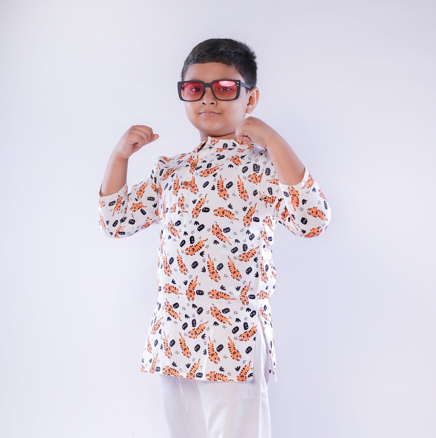 Tiger Roar Kurta-Pajama Set