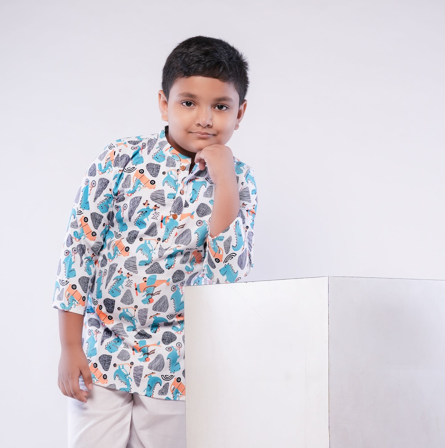 Dino-Mite Adventure Kurta-Pajama Set