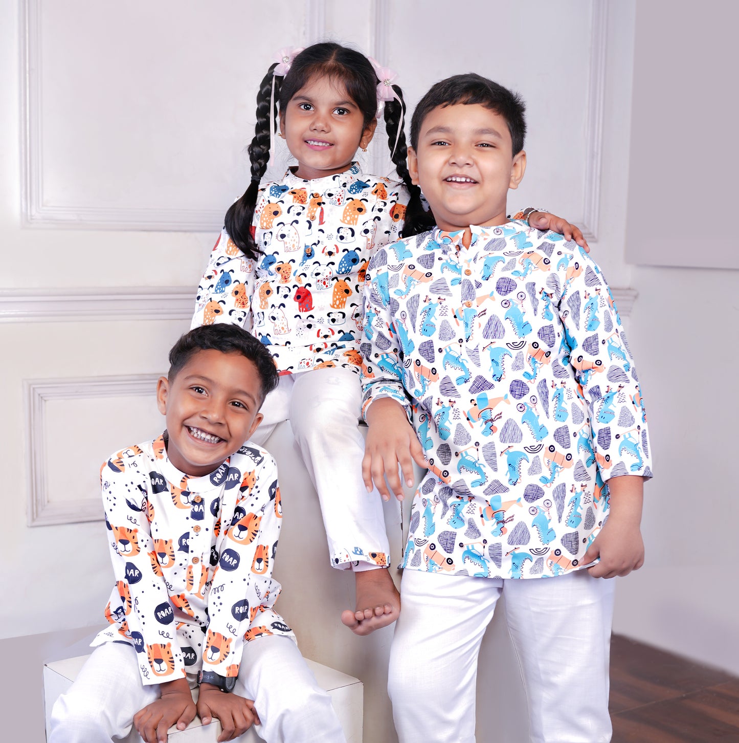 Dino-Mite Adventure Kurta-Pajama Set